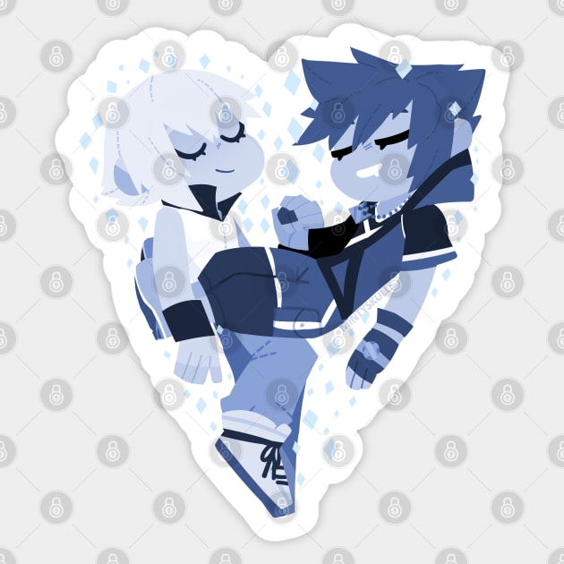 Blue SoRiku Sticker by VenaCoeurva